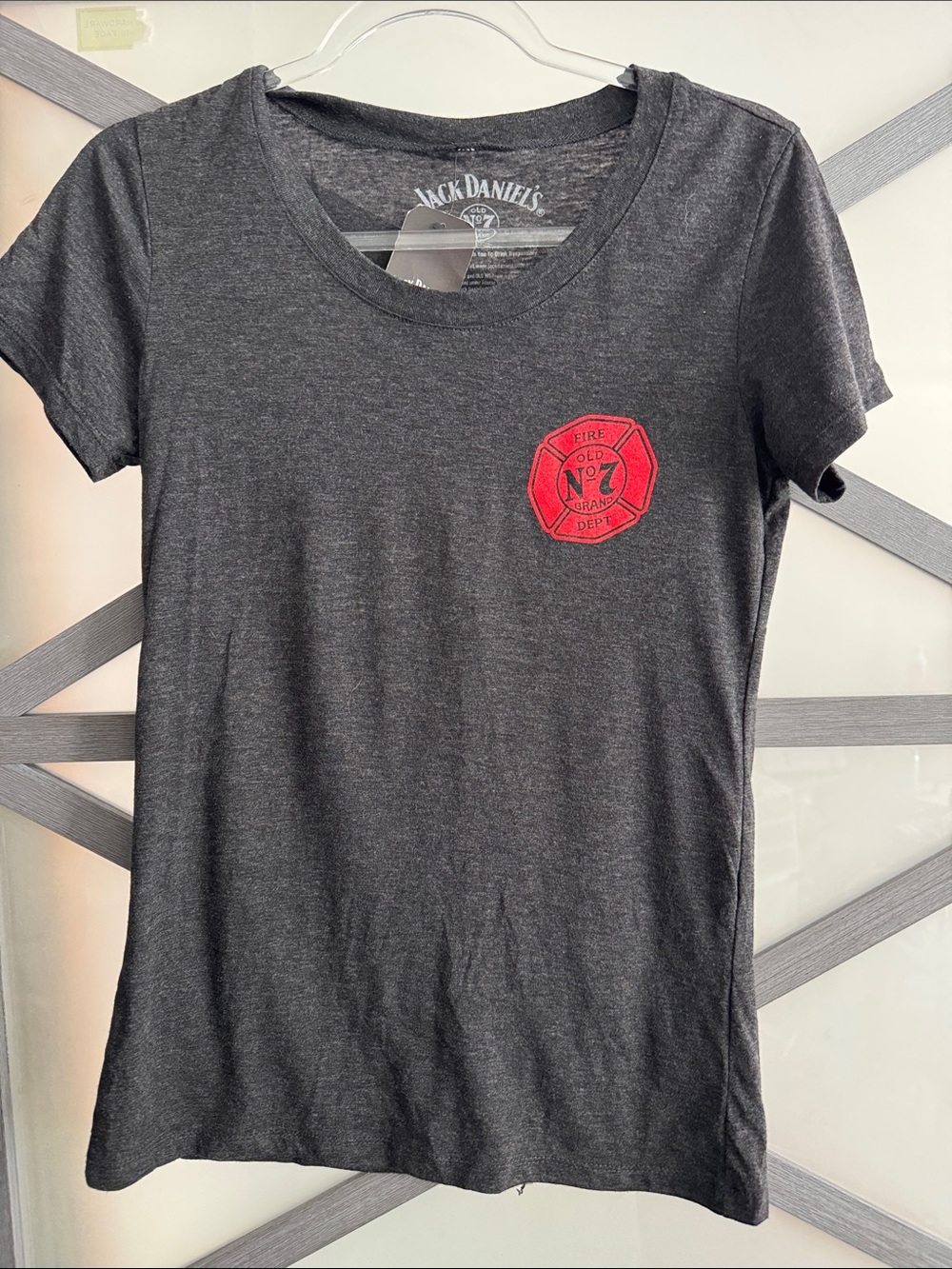 Jack Daniel's Tennessee Fire 2013 NWT Women's Large Graphic T Shirt